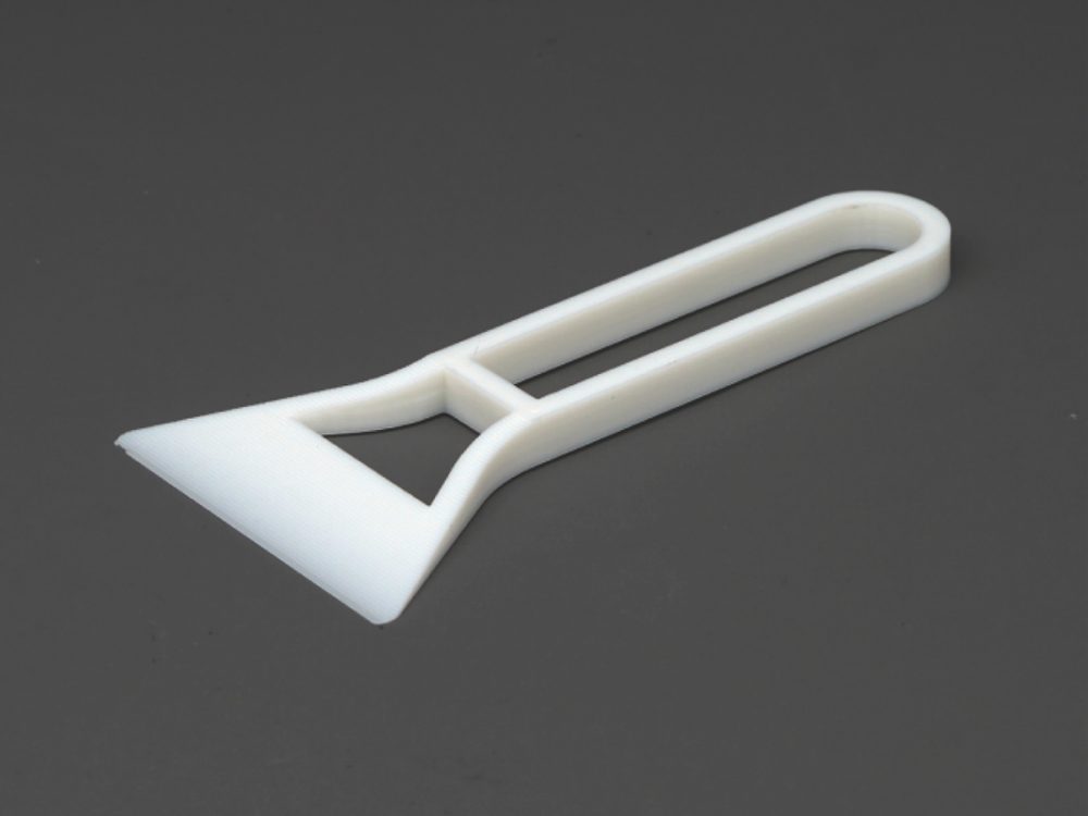 Raspador de plate bed scraper impresso em 3D